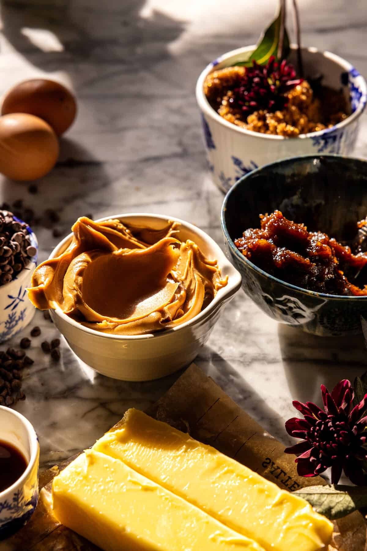 Lunch Lady Peanut Butter Chip Cookies | halfbakedharvest.com