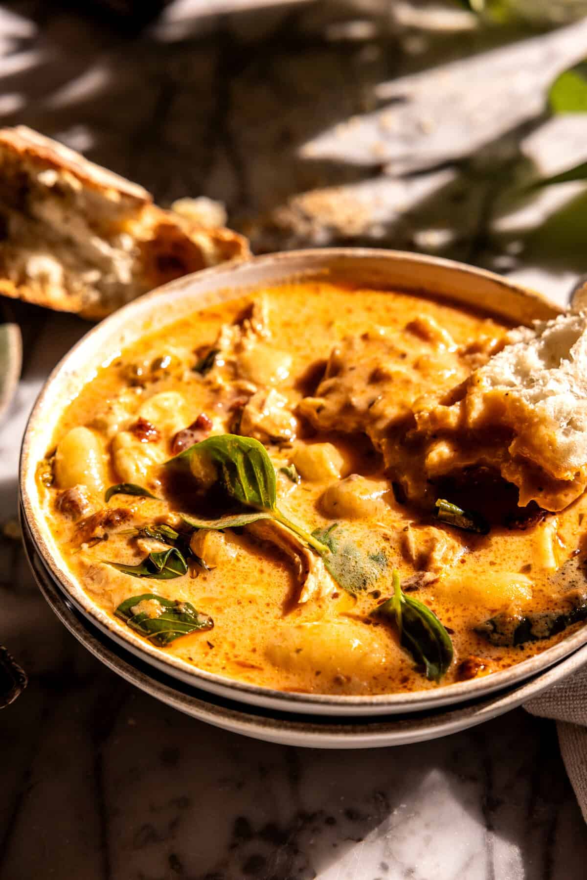 Marry Me Chicken Gnocchi Soup | halfbakedharvest.com