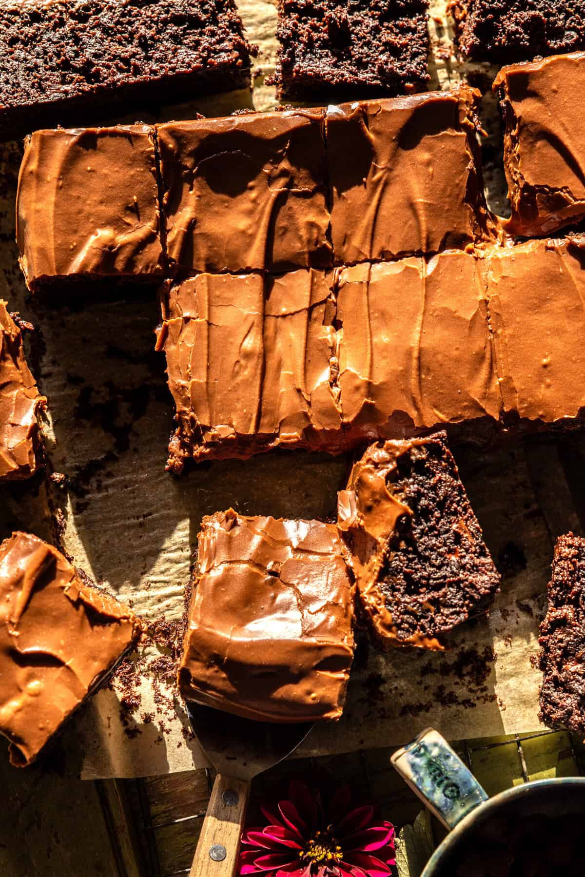 Thick and Fudgy Zucchini Brownies | halfbakedharvest.com