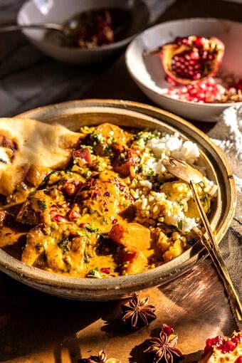 30 Minute Indian Chicken Sweet Potato Curry | halfbakedharvest.com