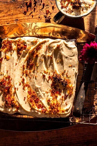 Pumpkin Spice Mini Cake | halfbakedharvest.com