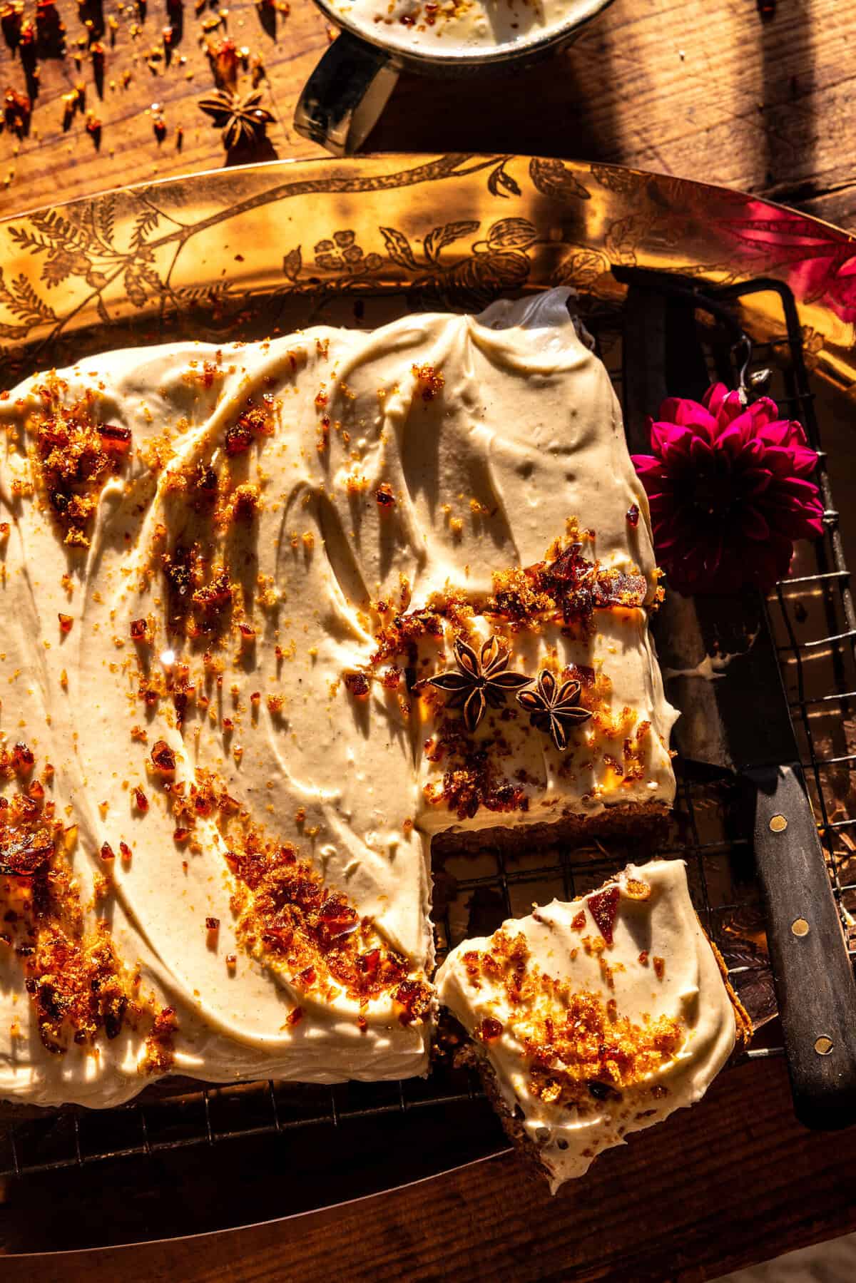 Pumpkin Spice Mini Cake | halfbakedharvest.com