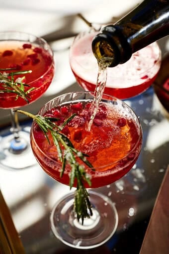 Spiced Pomegranate Martini | halfbakedharvest.com
