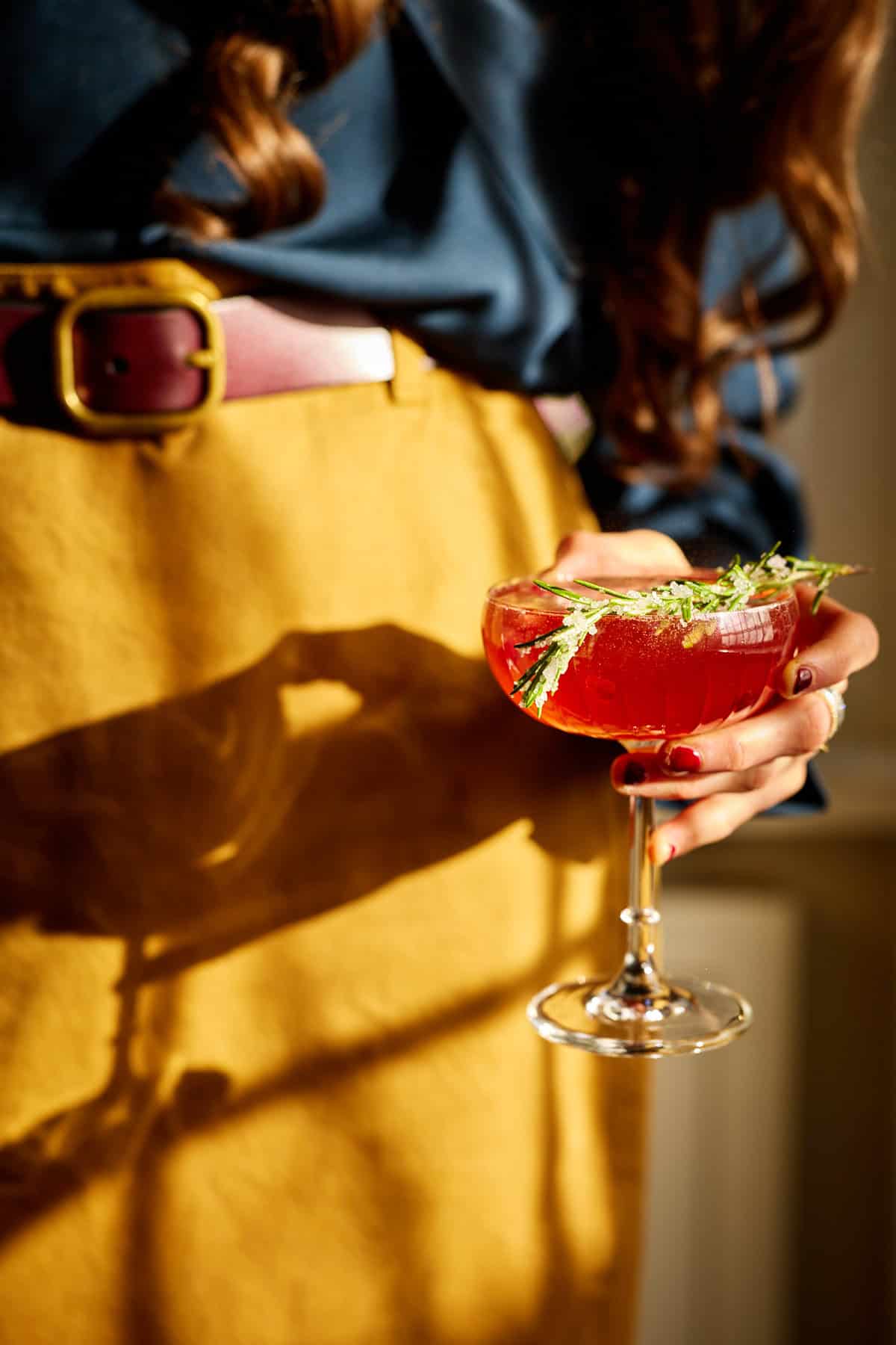 Spiced Pomegranate Martini | halfbakedharvest.com