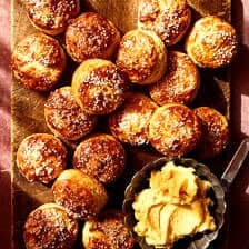 Salted Pretzel Butter Biscuits | halfbakedharvest.com