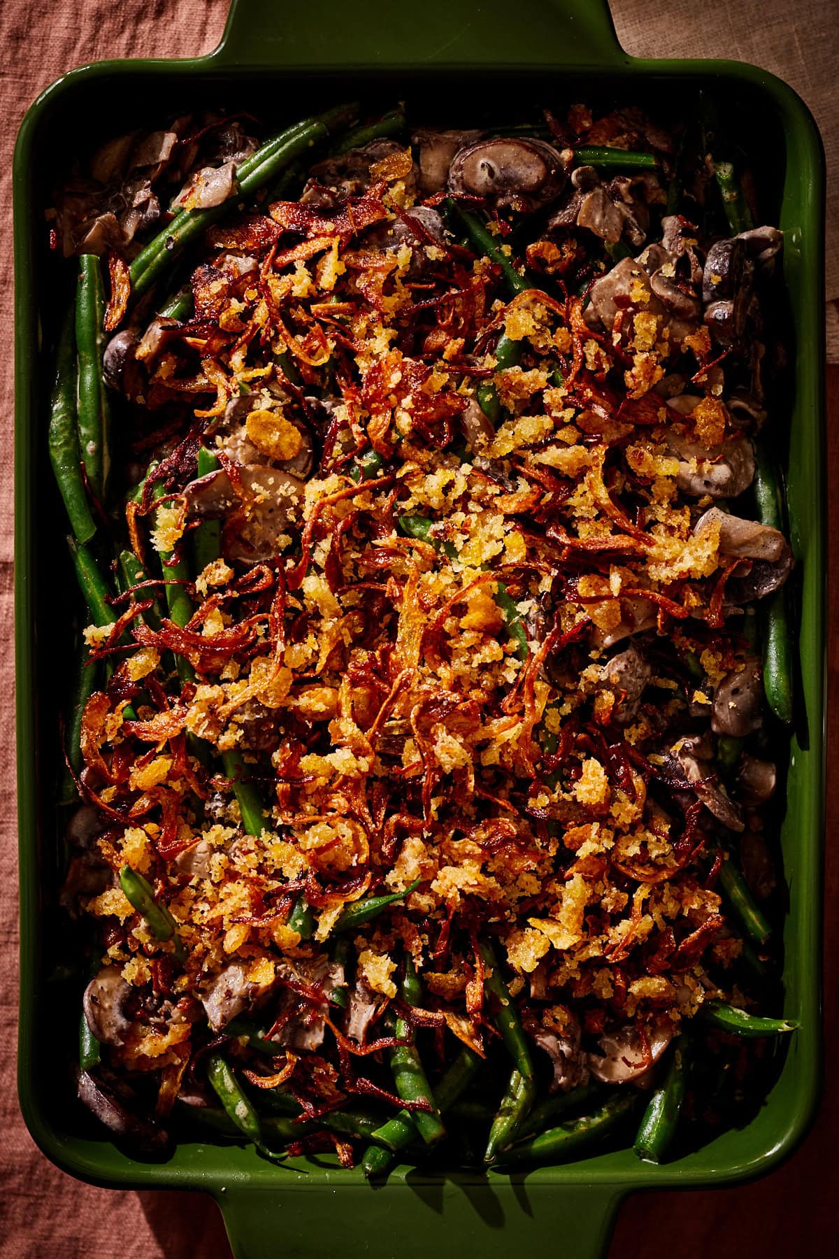 Crockpot Green Bean Casserole | halfbakedharvest.com