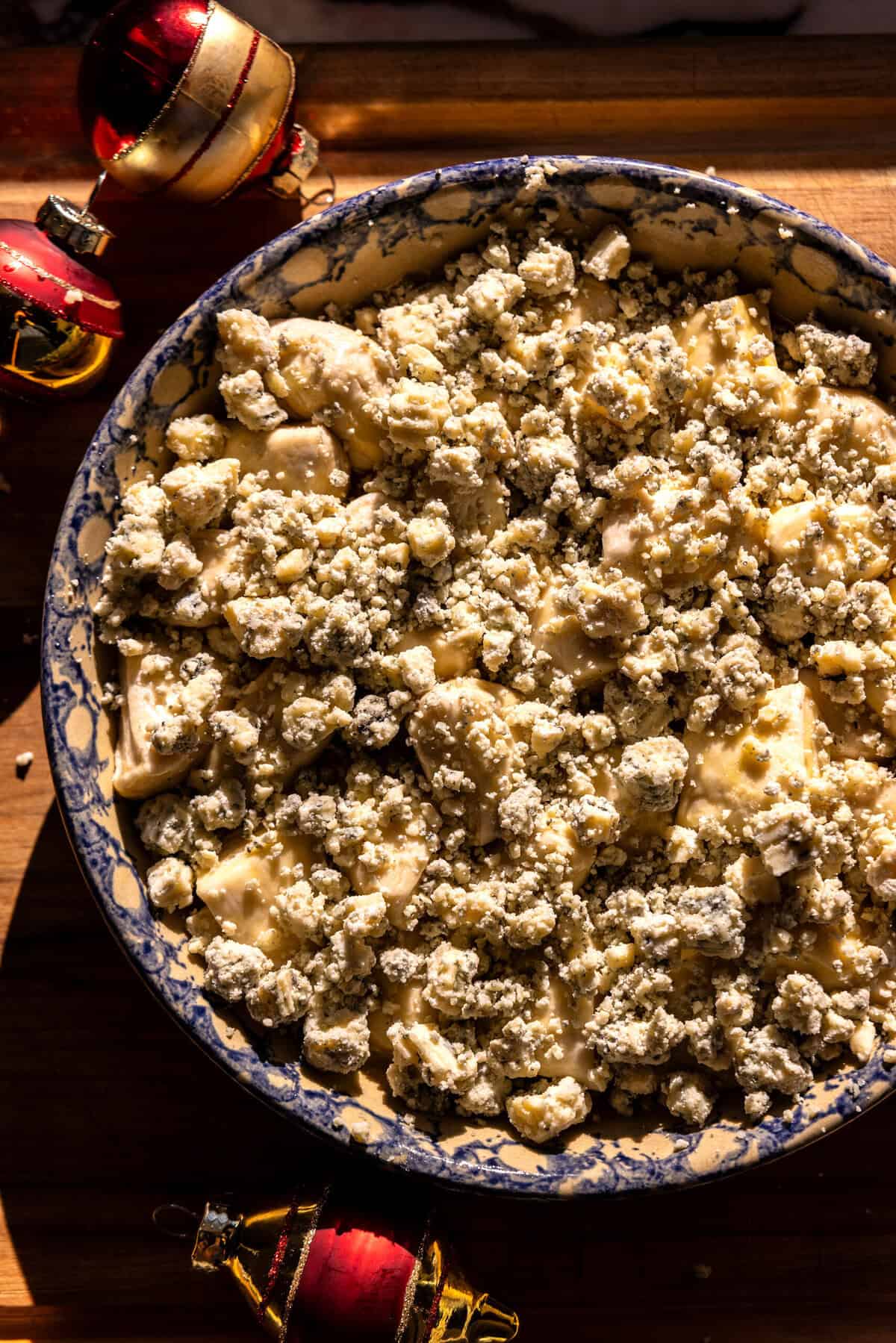 3 Ingredient Blue Cheese Appetizer | halfbakedharvest.com