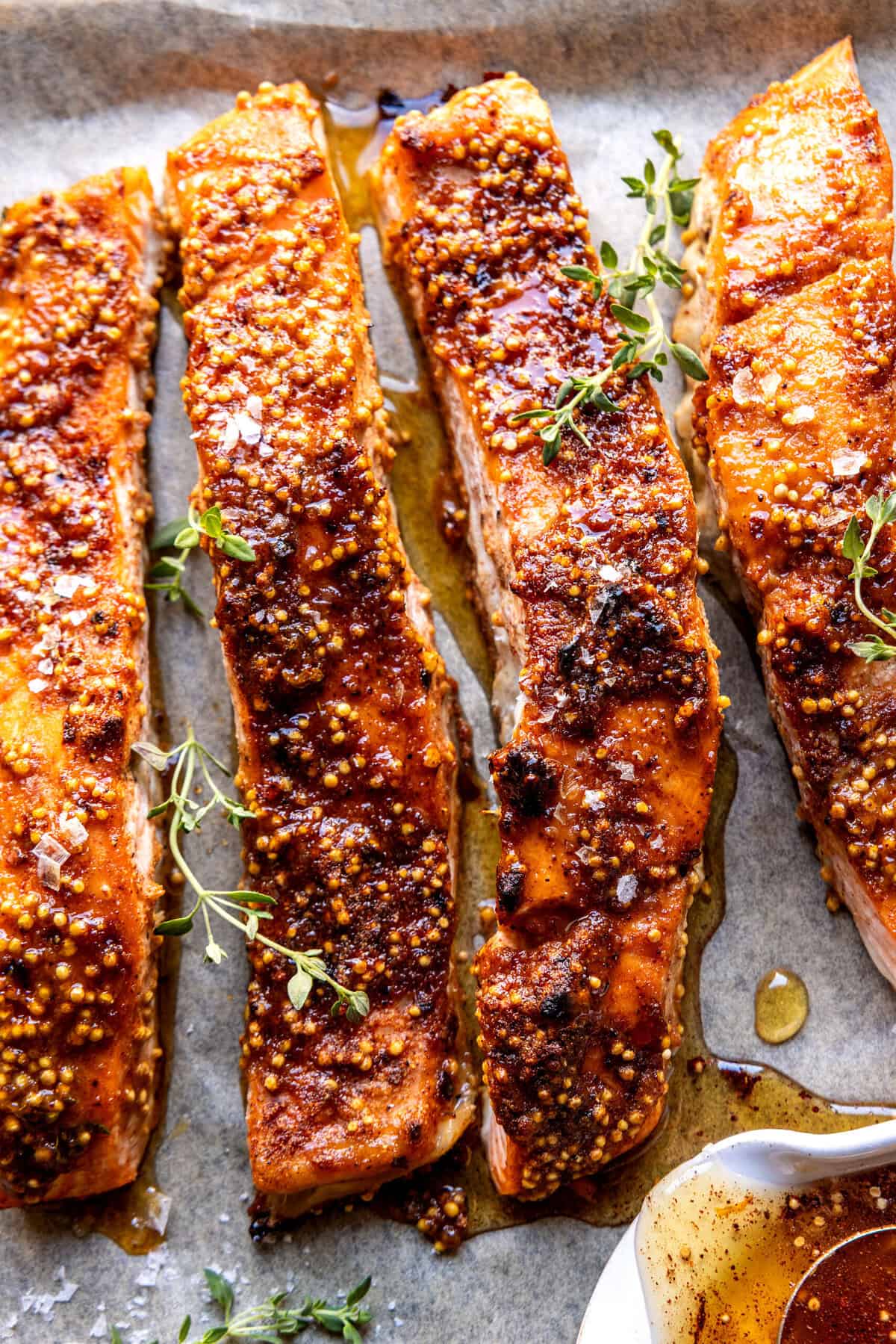 Honey Mustard Salmon | halfbakedharvest.com