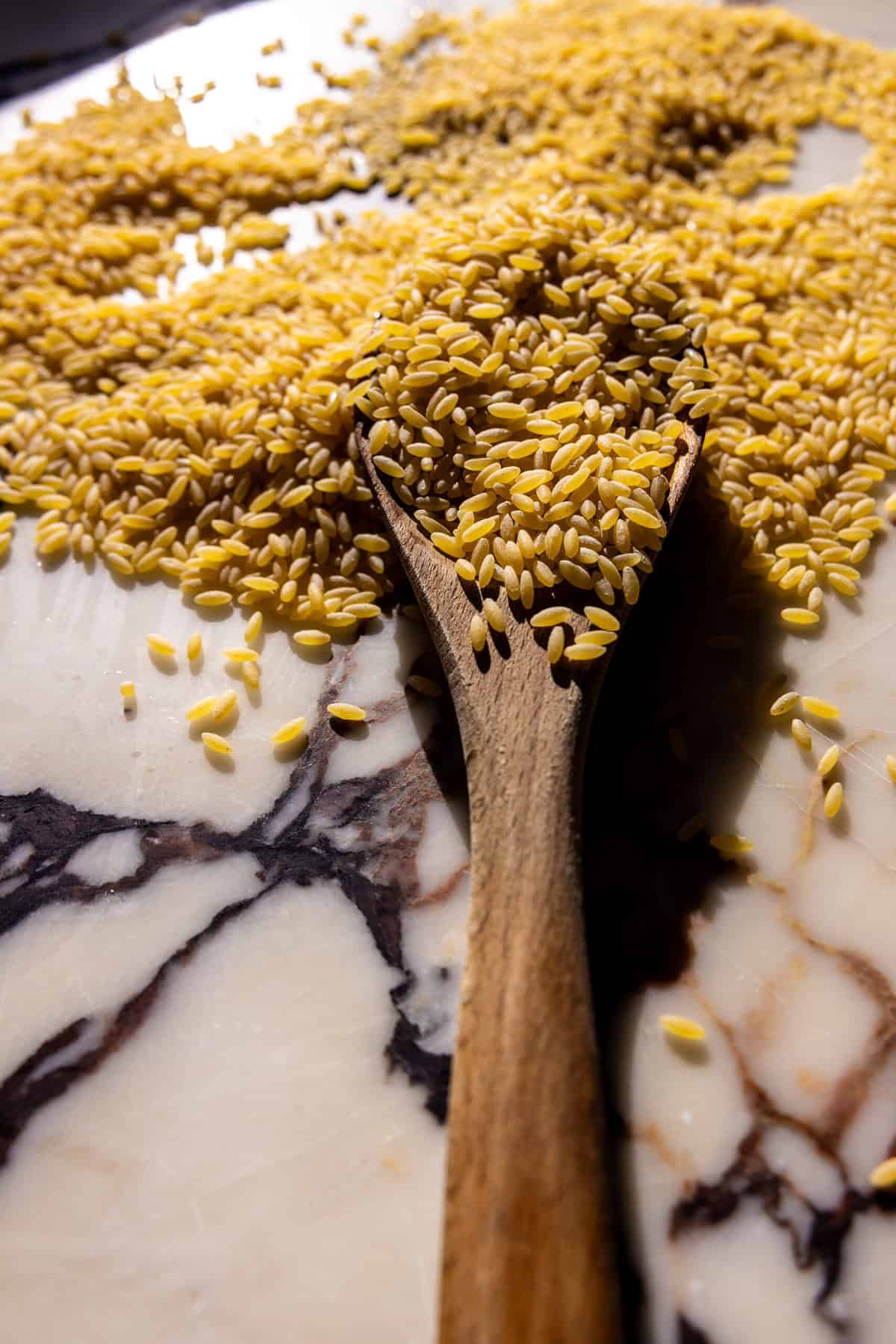 One Pot Mustard Chicken and Orzo | halfbakedharvest.com