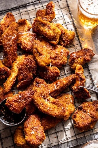 Crispy Honey Parmesan Chicken Cutlets | halfbakedharvest.com