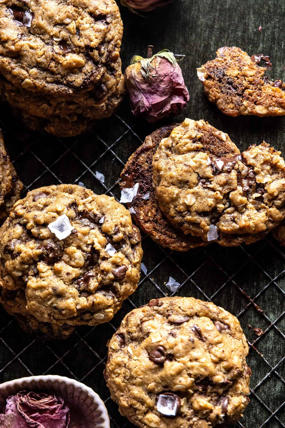 Really Good Oatmeal Chocolate Chip Cookies | halfbakedharvest.com