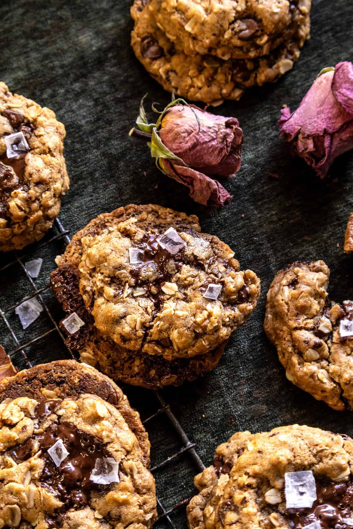 Really Good Oatmeal Chocolate Chip Cookies | halfbakedharvest.com