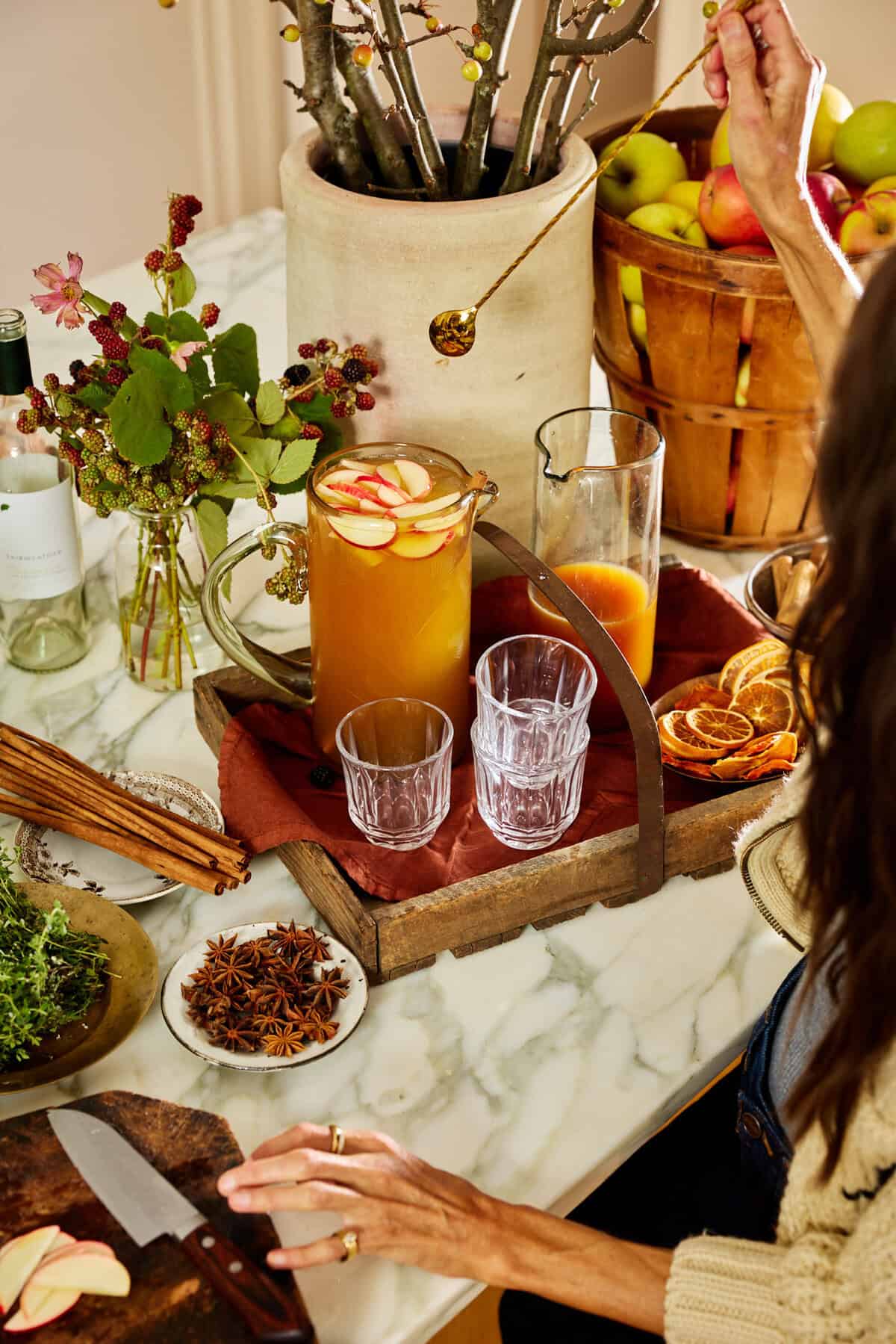 Apple Cider Sangria | halfbakedharvest.com